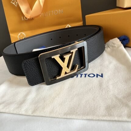 Louis Vuitton belt matching design uses high-quality electroplated hardware