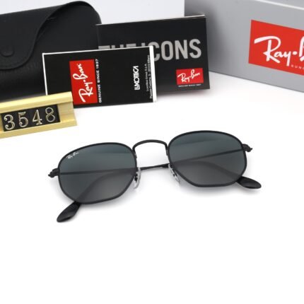 Ray Ban RB3548 Ferrari Pure Black Sunglasses