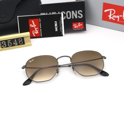 Ray Ban RB3548 Ferrari Black and Coffee Sunglasses