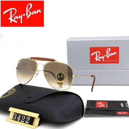 Ray Ban aviator craft series gold and brown gradient sunglasses available for both men and women