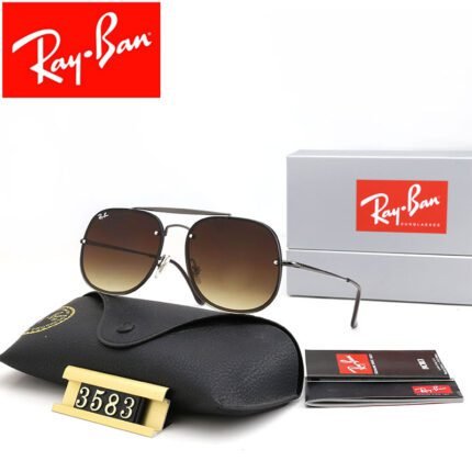Ray Ban BLAZE GENERAL dark brown sunglasses