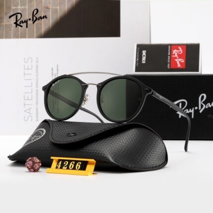 RAY BAN GATSBY Black and Green Sunglasses