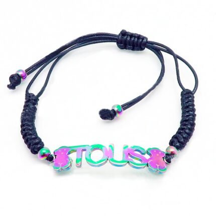 TOUS 925 Silver Spanish Bear Frame Connected Bracelet