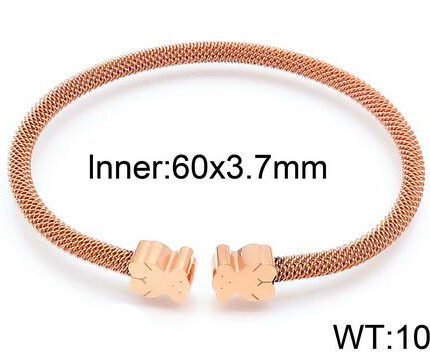 TOUS 925 Silver Simple Spanish Bear Bracelet