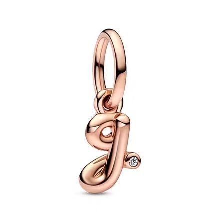 Pandora 26 letter g pendant jewelry accessories DIY simple and exquisite