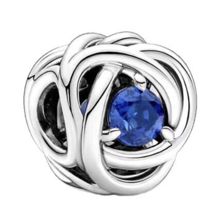 Pandora's September birthstone pendant jewelry accessories DIY simple and delicate high-end