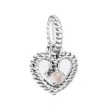 Pandora's June birthstone pendant jewelry accessories DIY simple and delicate high-end