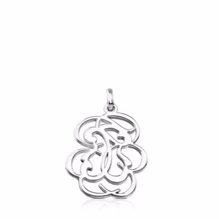 Silver Rubric Pendant