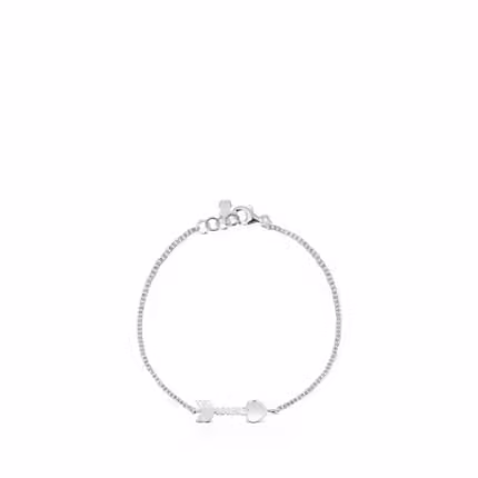 Silver San Valentín arrow Bracelet