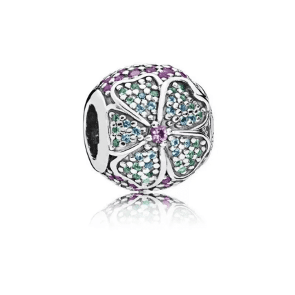 Pandora 925 silver 797067NRPMX petal ring decoration