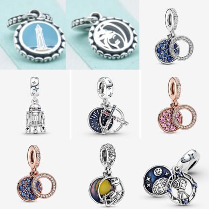 2024 new multifunctional low-key light luxury charm DIY jewelry pendant accessories.