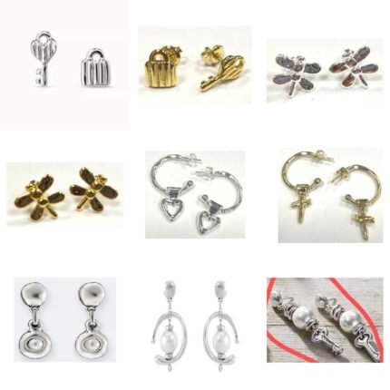 2025 new high-end creative key lock dragonfly earrings