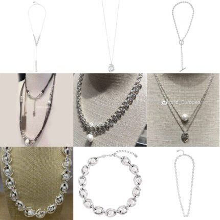 2025 new fashionable and versatile geometric pearl necklace, Simple yet Beautiful and Elegant