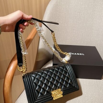 Sheepskin Pattern/Silver Buckle, Chanel Classic Sheepskin Pattern Leboy Spicy Mom Chain Bag