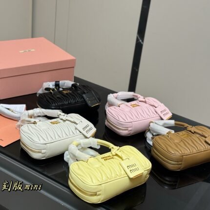 Bowling mini bag, light luxury, simple and versatile, exquisite and niche