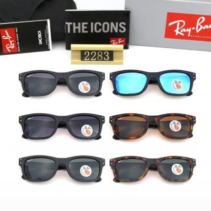 RayBan New Product Fashion Oval Plate Frame Irregular Sunglasses Neutral Sunglasses