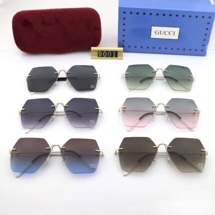 GUCCI Fashion Trend Women's Large Frame Polarized Sunglasses