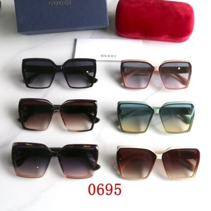 GUCCI Fashion Trend Polarized Sunglasses, Square Frame