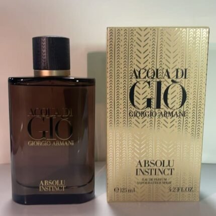 Counter quality Armani's New Fragrance Instinct