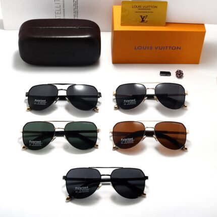 Louis Vuitton Polarized Aviator Sunglasses: Sophisticated Style, Eye Protection